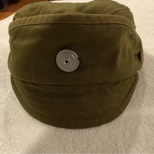 Disney Parks Star Wars Galaxy's Edge Imperial Officer Olive Green Hat Size 59cm